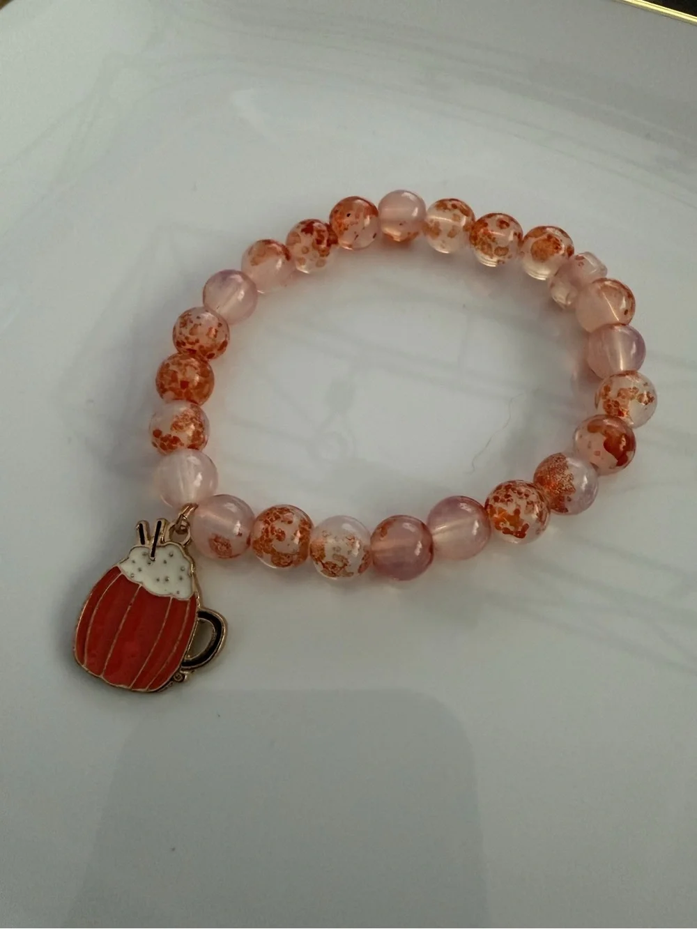 Handmade delicate pink